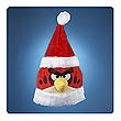 Angry Birds Red Bird  Santa Hat